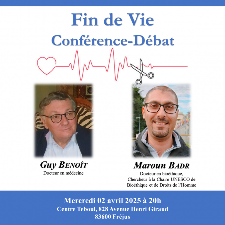 Fin de vie. Conférence-Débat