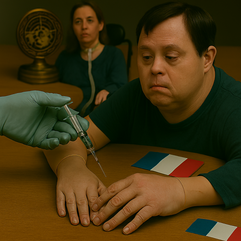Aide à mourir et personnes handicapées. Commentaire de la réponse de la France aux questions du Comité des droits des personnes handicapées des Nations unies